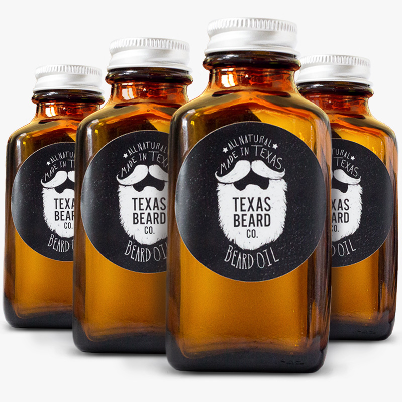 Beard Oil 4pack 3oz Texas Beard Company